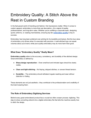 Embroidery Quality_ A Stitch Above the Rest in Custom Branding