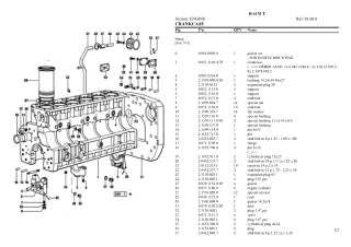 HURLIMANN h 6170 t Tractor Parts Catalogue Manual Instant Download