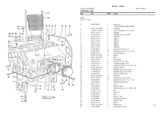HURLIMANN h-361 Tractor Parts Catalogue Manual Instant Download (SN 1500 and up)