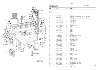 HURLIMANN h-466 Tractor Parts Catalogue Manual Instant Download