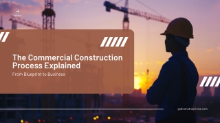 Turning Blueprints into Reality: A Practical Guide to Commercial Construction