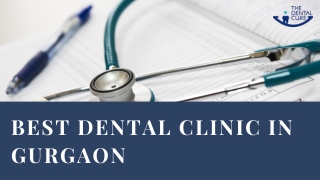 best dental clinic gurgaon