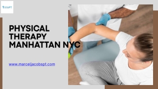 Personalized Recovery. Proven Results. Marcel Jacobs PT – Manhattan’s Trusted Physical Therapy Experts
