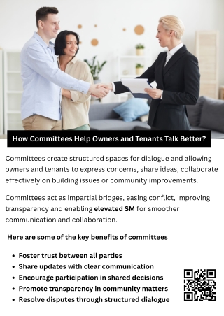How Committees Help Owners and Tenants Talk Better?