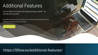 Join the WAVE of innovation with Additional features WAVE