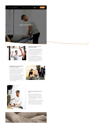 Sports Injury Adelaide