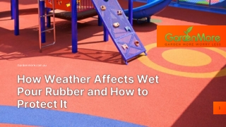 How Weather Affects Wet Pour Rubber and How to Protect It