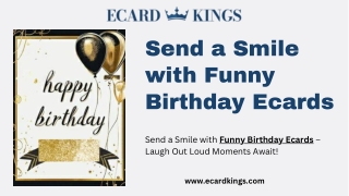 Send a Smile with Funny Birthday Ecards