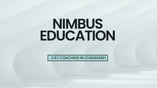 Find Best CAT CUET and CLAT Coaching in Chandigarh