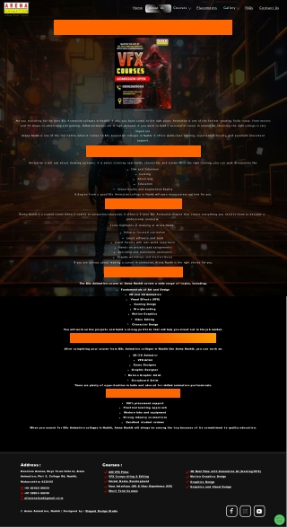 BSc Animation Colleges in Nashik