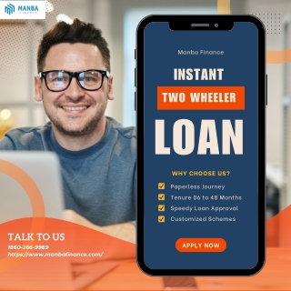 Two Wheeler Loan I Apply Bike Loan Online  Manba Finance