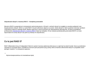 awaria dysku Tychy – odzyskiwanie danych