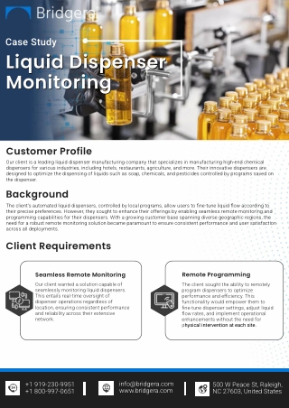 Liquid Dispenser Monitoring_