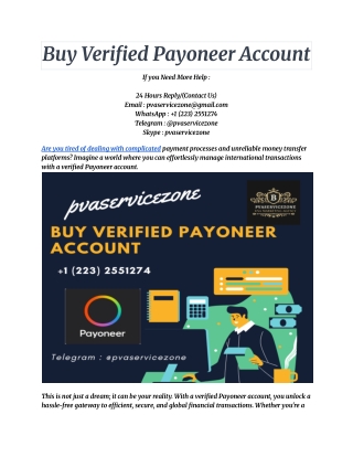 Buy Verified Payoneer Account (4)
