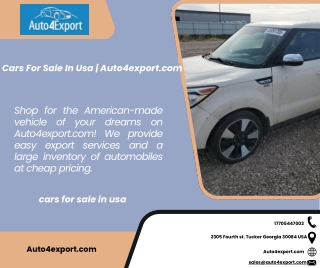 Cars For Sale In Usa  Auto4export.com