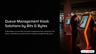 Queue Management Kiosk Solutions