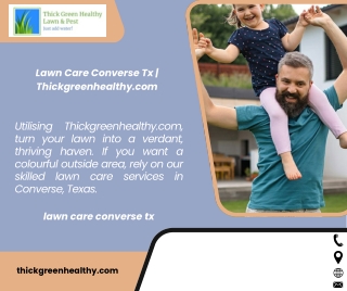 Lawn Care Converse Tx  Thickgreenhealthy.com