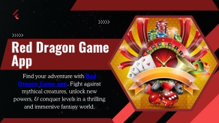 Red Dragon Game App