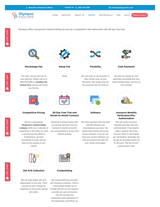 Affordable Chiropractic Medical Billing, 30-Day Free Trial