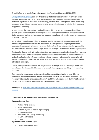 The Global Cross-Platform and Mobile Advertising Ecosystem Explained