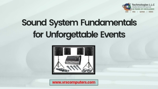 Sound System Fundamentals for Unforgettable Events