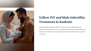 Male infertility treatment in Kashmir