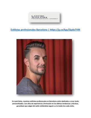 Estilistas profesionales Barcelona | https://g.co/kgs/Qydo7VM