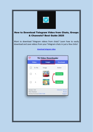 How to Download Telegram Video from Chats, Groups & Channels? Best Guide 2025