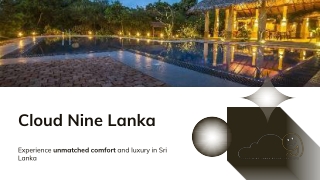 Best Resort in Sri lanka 1