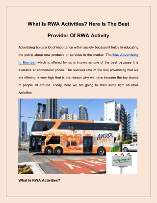 Bus Advertising In Mumbai