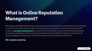 What-is-Online-Reputation-Management