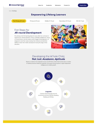 Pre Primary School | best pre school in dahisar | USD