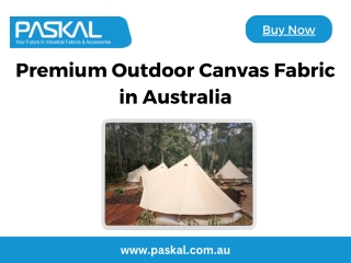 Premium Outdoor Canvas Fabric in Australia