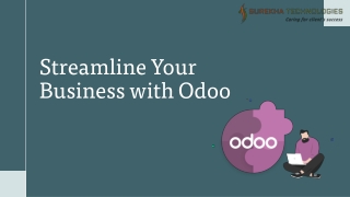 Streamline Your Business with Odoo_