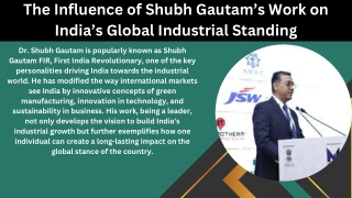 Dr. shubh gautam Amrican Precoat