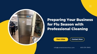 Preparing Your Business for Flu Season with Professional Cleaning