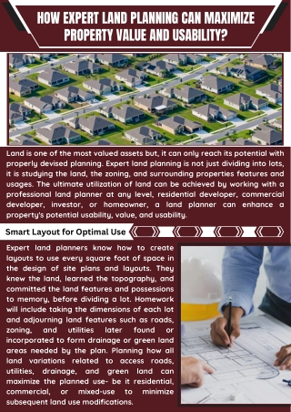 Innovative Land Development Design Solutions