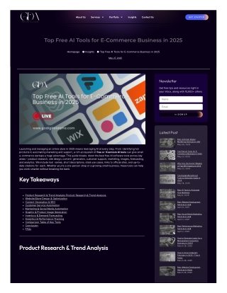 Top Free AI Tools for E-commerce