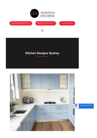 Kitchen Designs Sydney