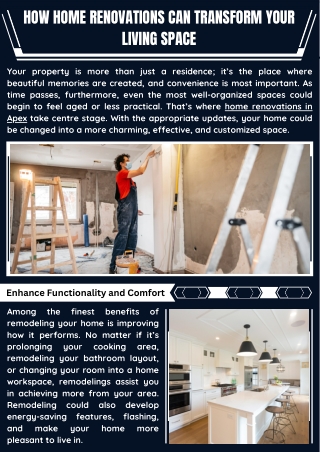Upgrade Your Home with Renovations