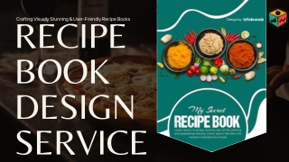 Professional Recipe Book Design Services for Chefs & Food Brands