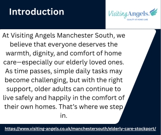 Elderly Care in Stockport