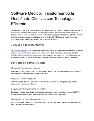 Software Medico_ Transformando la Gestión de Clínicas con Tecnología Eficiente