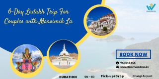6-Day Ladakh Trip For Couples with Marsimik La