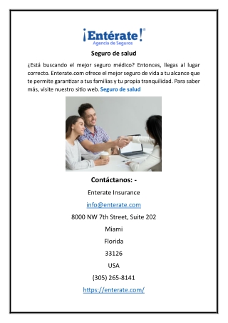 Seguro de salud