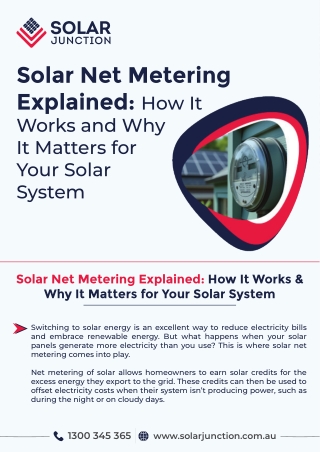 Solar Net Metering Explained How It Works and Why It Matters for Your Solar System