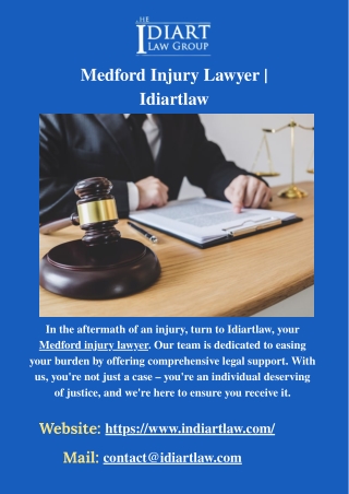 Medford Injury Lawyer | Idiartlaw