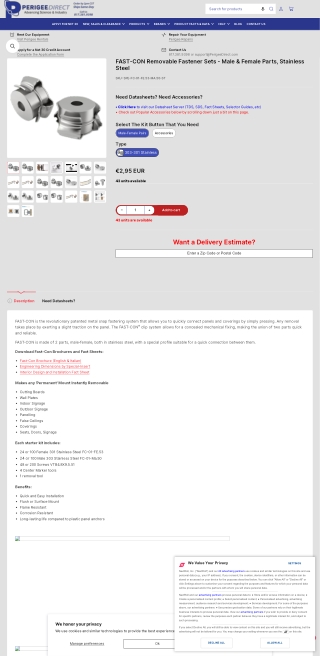 Durable Patented Metal Fasteners Available in Texas