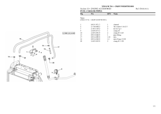 HURLIMANN xm.k 90 t4i (Tier 4i) Tractor Parts Catalogue Manual Instant Download (SN zkdy350200th10001 and up)