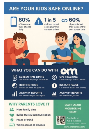 Protect Your Kids Online with OneMonitar – Smart Parenting Starts Here